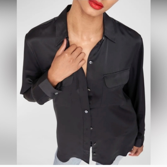 Equipment Women’s Classic Signature Top size-L - Picture 8 of 8